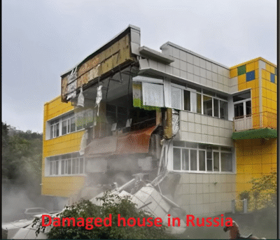 Tsunami Warning Across Pacific After 2025 Russia Earthquake: Russia House Damaged