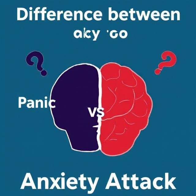 Scientific explanation of Panic Vs Anxiety Attack